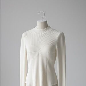Fleur du mal corset sweater